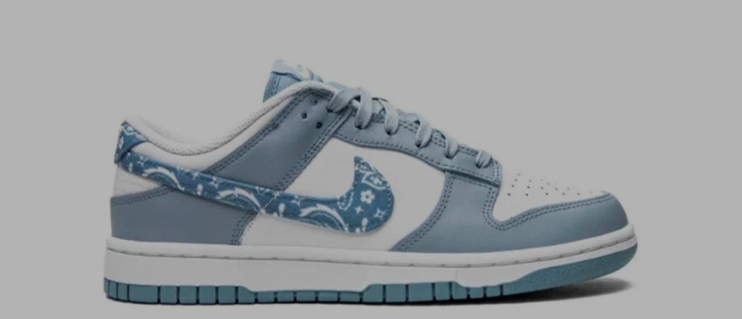 Nike Dunk Low "Blue Paisley" sneakers